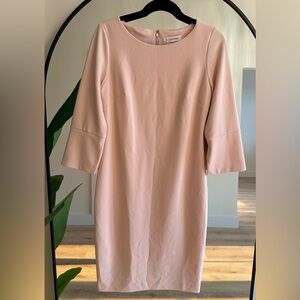 Calvin Klein Split Sleeve Dress Size 8